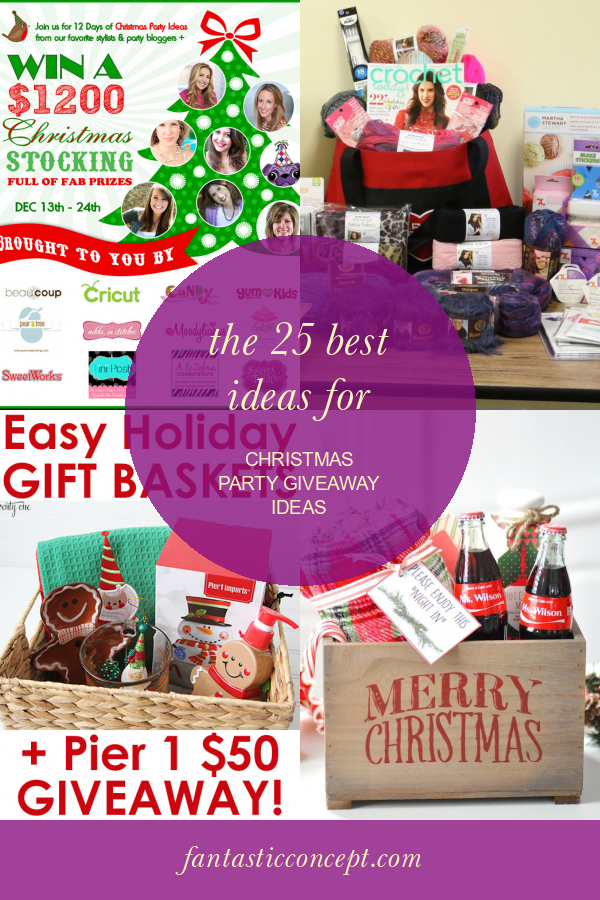 Christmas Party Giveaway Ideas 